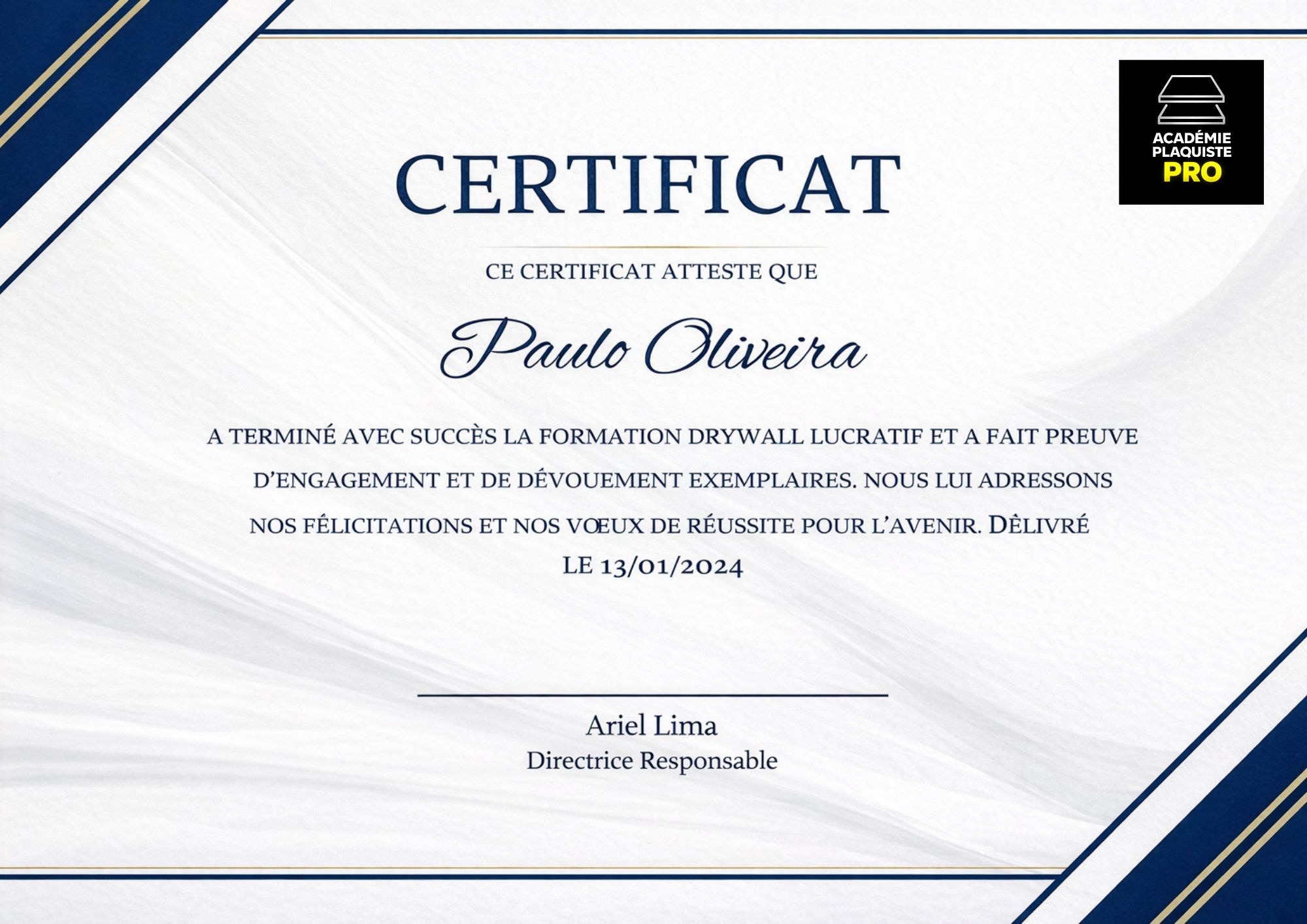 certificat